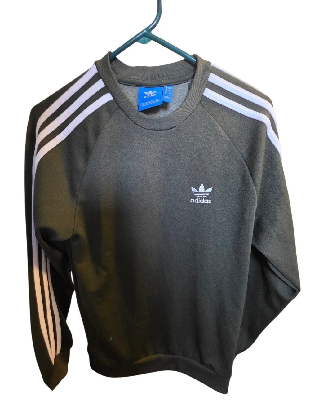 adidas Olive Green Pullover